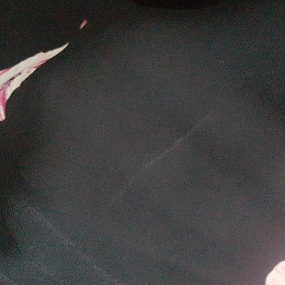 JC Penney Worthington Petite Sleeveless Floral Top Work Wear Neck Tie Size MP - Picture 10 of 11